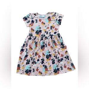 Hanna Andersson Size 140, 10, Floral Pink Pocket Dress
